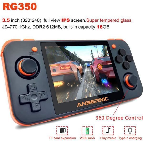 RG350 Console de Jeux Retro OpenDingux